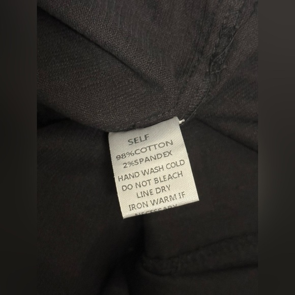 Newbury Kustom black corduroy slip dress featuring a button-front design - Picture 7 of 7